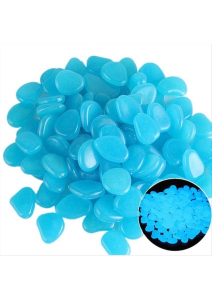 300PCS Karanlık Taşta Parlıyor Açık Yürüyüş Yolları Bahçeler Araba Yolları Veya Balık Tankı Için Dekoratif Aydınlık Taş (Yurt Dışından) fırsatları