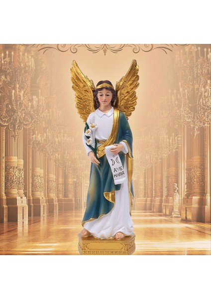 Klasik Saint Gallen Angel Heykel Süsleri Hediye Reçine El Sanatları (Yurt Dışından) indirimleri