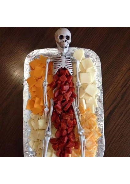 Hareketli Dekorasyonu Bütün Vücut Kafatası Kemiği Dekorasyonu Parti Perili Ev ve Mezarlık Dekorasyonu Için Kullanılır (Yurt Dışından) fiyatları