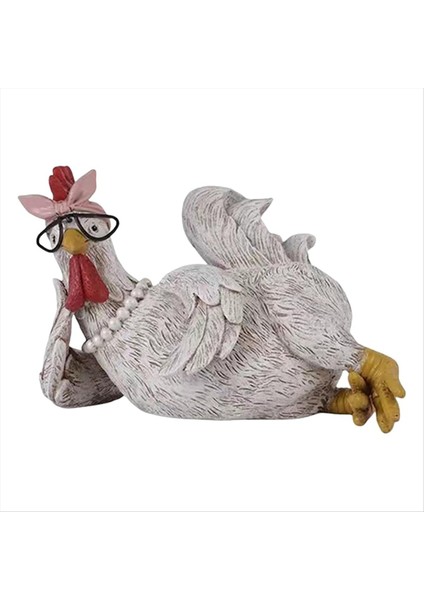 Günaydın Tavuk Heykeli Oturan ve Yalancı Tavuk Heykeli Tavuk Dekorasyonu Yalancı Tavuk (Yurt Dışından) indirimleri