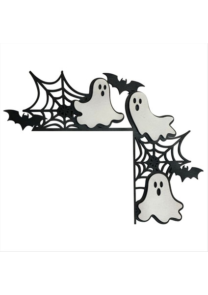 Cadılar Bayramı Kapısı Krest Korku Kapısı Çerçevesi Duvar Sanat Dekorasyon Heykeli Kapı Çerçevesi Dekorasyon Heykeli (Yurt Dışından) modelleri