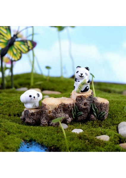 2x Minyatür Peri Bahçe Ağacı Güdük Köprüsü Süs Bebek Bebek Bitki Pot Figürin Diy Dış Dekor Ev Dekorasyonu (Yurt Dışından) fiyatları
