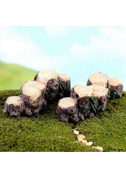 2x Minyatür Peri Bahçe Ağacı Güdük Köprüsü Süs Bebek Bebek Bitki Pot Figürin Diy Dış Dekor Ev Dekorasyonu (Yurt Dışından) fırsatları