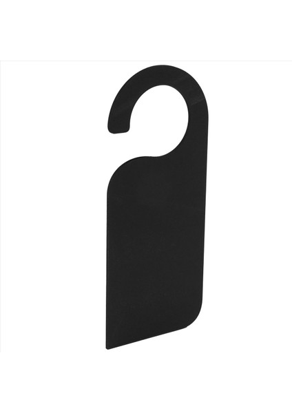 18 Adet Ahşap Kapı Işareti Askısı Mini Çift Taraflı Ahşap Tahta Kara Tahta Mesaj Notları Not Notu Siyah (Yurt Dışından) indirimleri