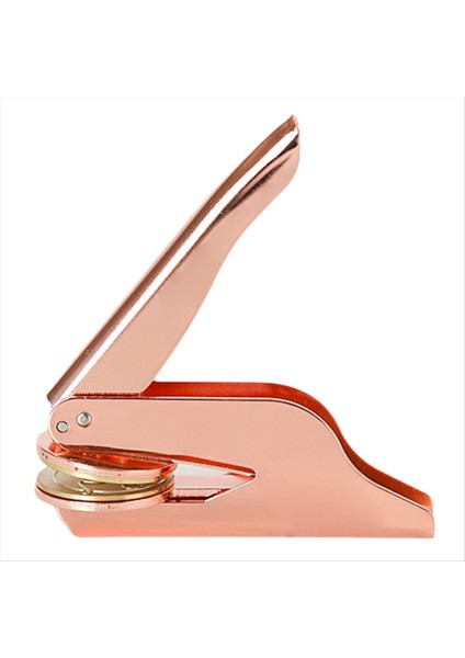 Poşslesssteel Kabartma Damgası Kişiselleştirilmiş Düğün Davetiyesi Zarf Pensesi Seal Özel Kendi Logo Damga Gül Altın (Yurt Dışından)