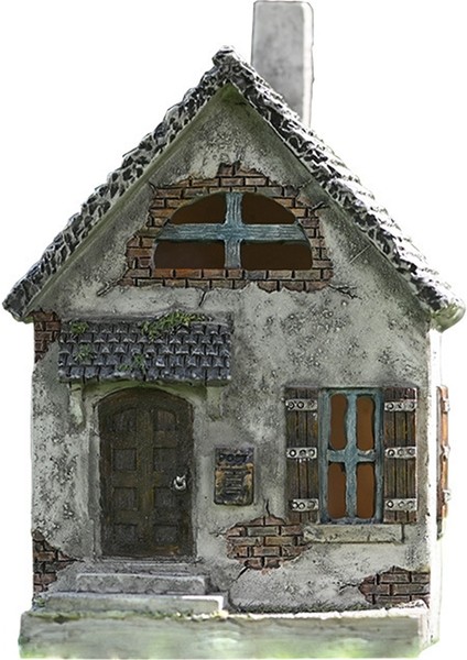 Minyatür Peri Bahçe Evi Rustik Peri Cottage Woodland Peri Ev Minyatür Konutları Mini Ülke Evleri (Yurt Dışından)