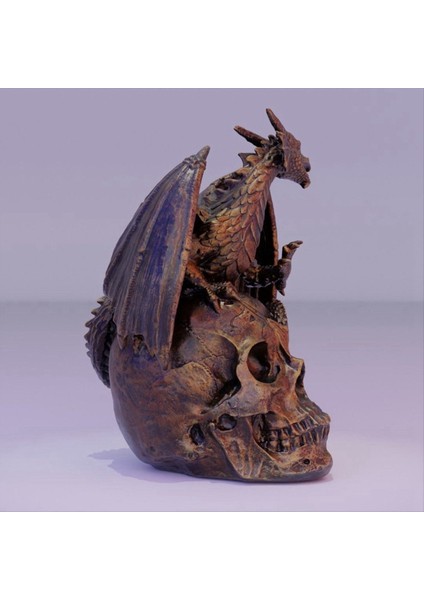 Uçan Ejderha Kafatası Heykeli Heykelleri Heykelcik Cadılar Bayramı Süsleri Serin Apartman Başucu Masa Dekorasyon Heykel (Yurt Dışından) fiyatları