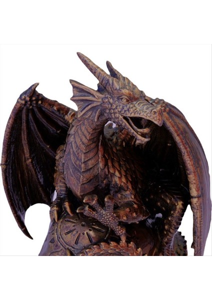 Uçan Ejderha Kafatası Heykeli Heykelleri Heykelcik Cadılar Bayramı Süsleri Serin Apartman Başucu Masa Dekorasyon Heykel (Yurt Dışından) fırsatları