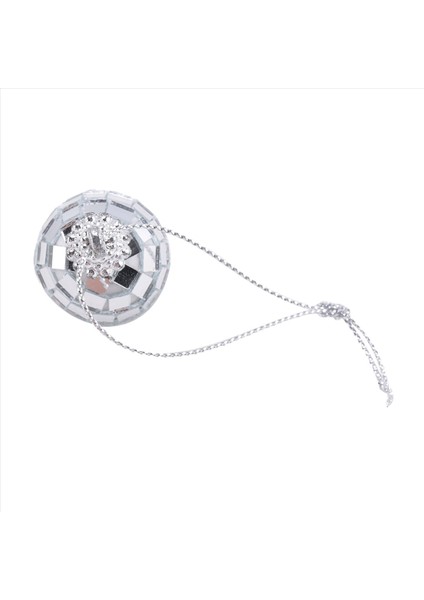 90PACK Disko Topu Gümüş Asılı Ayna Disko Topları Ip ile Süslemeler Noel Düğün Müzik Festivalleri Dekor (Yurt Dışından) fiyatları