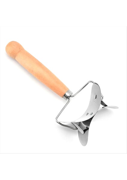 Paslanmaz Çelik Hamurlama Sargılar Cilt Hamur Kesici Daire Silindiri Ravioli Hamurlu Hamur Pastası Kesme Aracı (Yurt Dışından)