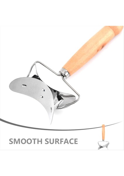 Paslanmaz Çelik Hamurlama Sargılar Cilt Hamur Kesici Daire Silindiri Ravioli Hamurlu Hamur Pastası Kesme Aracı (Yurt Dışından) modelleri