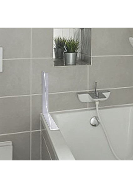 Küvet Köşe Sıçrama Koruyucusu, Akrilik Köşe Koruyucusu Duş Küvet Koruyucusu, Banyo Küvet Sıçrama Korumaları, 2 Adet Şeffaf (Yurt Dışından) modelleri