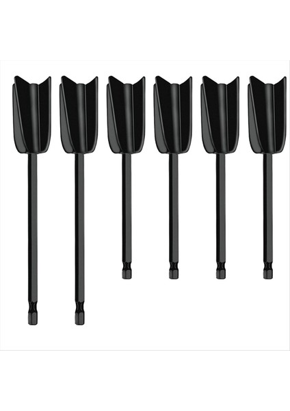 6pcs Matkap Mikser Eki, Mikser Matkap Eki Reçine Karıştırıcı Kürekler Epoksi Mikser Ekleme Boya Karıştırıcısı Karıştırma (Yurt Dışından)