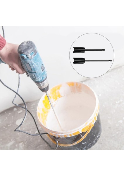 6pcs Matkap Mikser Eki, Mikser Matkap Eki Reçine Karıştırıcı Kürekler Epoksi Mikser Ekleme Boya Karıştırıcısı Karıştırma (Yurt Dışından) fırsatları