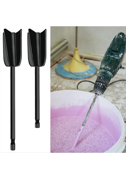 6pcs Matkap Mikser Eki, Mikser Matkap Eki Reçine Karıştırıcı Kürekler Epoksi Mikser Ekleme Boya Karıştırıcısı Karıştırma (Yurt Dışından) indirimleri