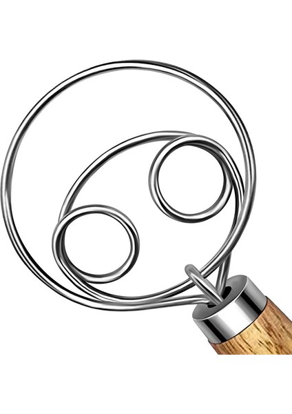 Hamur Çırpma Paslanmaz Çelik Hamur Çırpma Hollanda Tarzı Ekmek Hamur El Karıştırıcı Ahşap Sap Mutfak Pişirme Aletleri (Yurt Dışından) modelleri