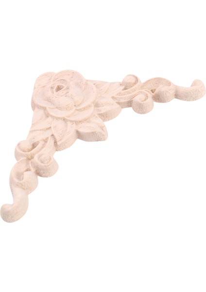 20PCS Çiçek Ahşap Oyma Çıkartma Köşesi Aplike Dekorasyon Çerçeve Ahşap Figürinler Dolap Dekoratif El Sanatları (Yurt Dışından) modelleri