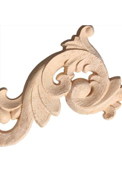 8x Ahşap Oyma Köşe Onlay Aplike Kapı Duvar Dekor 12X6CM Boyasız (Yurt Dışından) modelleri