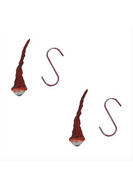 Cadılar Bayramı Göz Topları Ürpertici Göz Topu Hollow Göz Batı Cadılar Bayramı Göz Bibazları Cadılar Bayramı Dekorasyonu Için Kanca ile 2 Pcs (Yurt Dışından)