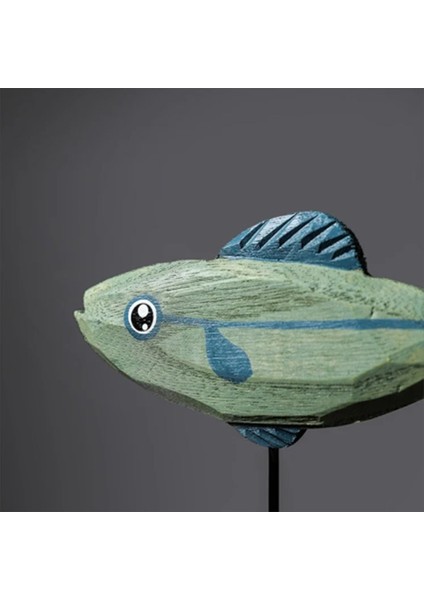 Ahşap Balık Heykeli Nordic Ev Dekorasyonları Balık Heykel Süsleri Oturma Odası Yatak Odası Restoran Dekorasyon C (Yurt Dışından) fırsatları