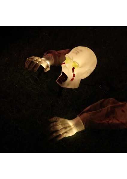 Cadılar Bayramı Ürpertici Hayalet Korku Süslemesi Parlayan Zemin Fiş Eller Set Sıcak Işık Dekorasyon Sokak Lamba (Yurt Dışından) modelleri