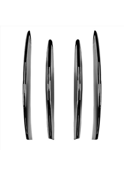 Araba Ön Sis Farları Döşeme Şeritleri Tampon Dudak Ayırıcı Spoiler Mercedes Benz Cla Sınıf C118 X118 2023+ Gümüş (Yurt Dışından)