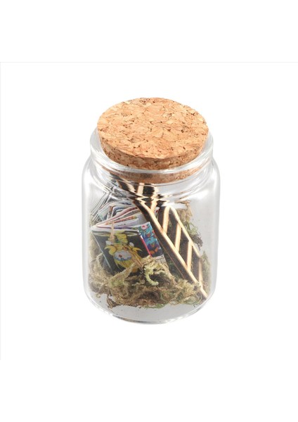 Mini Kütüphane Microlandscape Minyatür Kitap Merdiven Süsleri Açık Konteyner Dekoratif Model Heykel Sahne Minyatür (Yurt Dışından) fiyatları