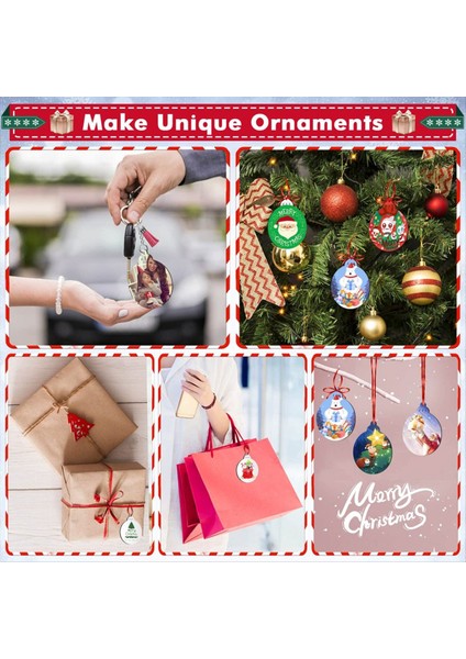 12 Adet Süblimasyon Boşlukları Süsler Çift Taraflı Mdf Noel Günü ve Cadılar Bayramı Günü Dekor Için Kişiselleştirilmiş Boşluklar (Yurt Dışından) fırsatları