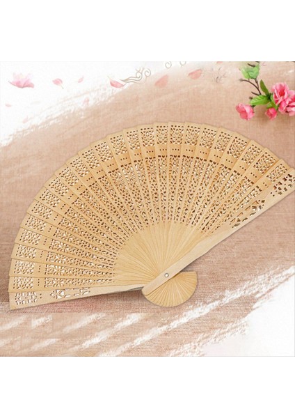 Moda Düğün El Kokulu Parti Oyma Katlanır Fan Çin Ahşap Vintage Içi Boş Antik Çağlar (Yurt Dışından) fiyatları