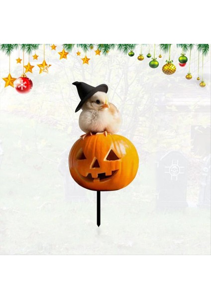 4pcs Cadılar Bayramı Metal Yard Dekorasyon Metal Mahkeme Tabelası Dekor Figürinler Cadılar Bayramı Tavuk Süslemesi Sevimli Dekor (Yurt Dışından) fırsatları