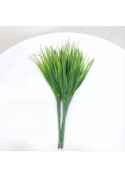 Yapay Plastik Çim Bitki Yeşil Ot Taklit Bitkiler Ev Dekorasyonu Bahçe Çimleri Açık Dekorasyon (Yurt Dışından) fiyatları