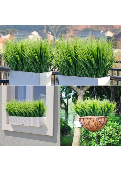 Yapay Plastik Çim Bitki Yeşil Ot Taklit Bitkiler Ev Dekorasyonu Bahçe Çimleri Açık Dekorasyon (Yurt Dışından) indirimleri