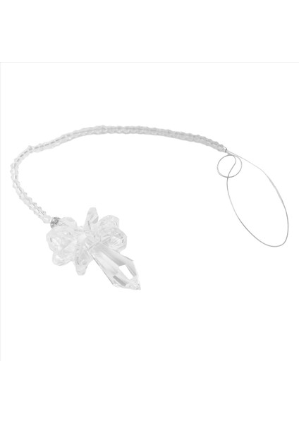 Modern Gökkuşağı Kristal Melek Chakra Suncatcher Araba Charm Kolye Otomatik Dikiz Aynası Asılı Dekor -Transparent (Yurt Dışından) modelleri