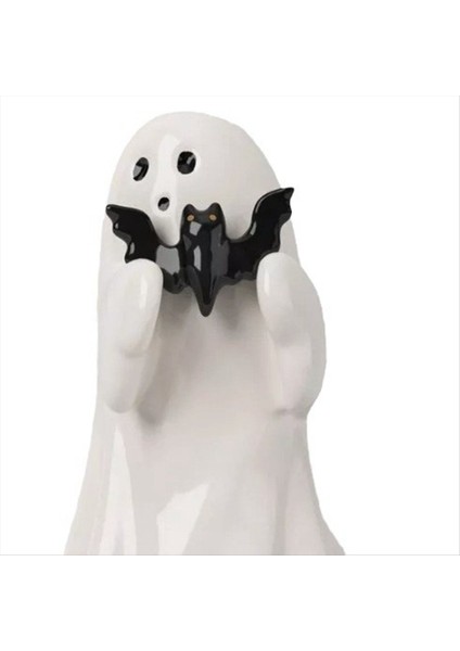 Küçük Korku Hayalet Heykeli Cadılar Bayramı Hayalet Heykel Heykelcik Sehpa Raf Mantel Ekran Koleksiyon Yarasa Hayalet (Yurt Dışından)