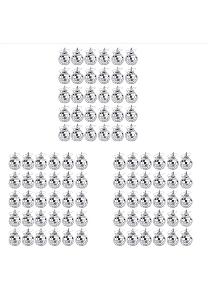 90PACK Disko Topu Gümüş Asılı Ayna Disko Topları Ip ile Süslemeler Noel Düğün Müzik Festivalleri Dekor (Yurt Dışından) modelleri