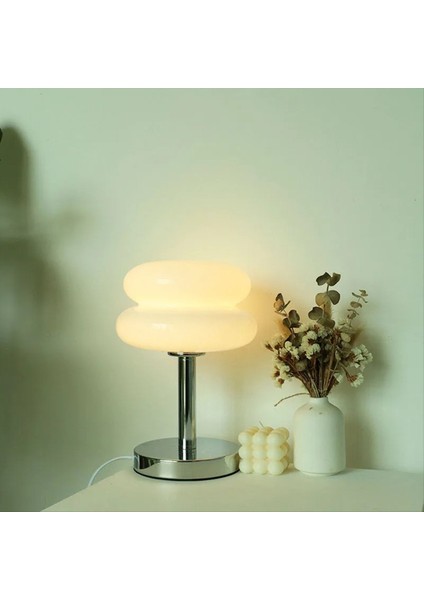 Cam Masa Lambası Trikromatik Karartma Oturma Odası Atmosfer Lambaları Göz Koruma Gece Işık Kız Yatağı Abd Fiş Turuncu (Yurt Dışından) indirimleri