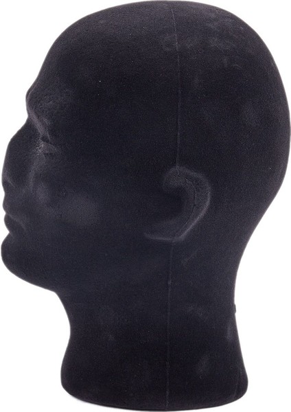 3x Erkek Strafor Köpük Manken Manikin Kafa Modeli Peruk Gözlükleri Kapağı Ekran Standı Siyah (Yurt Dışından) fırsatları