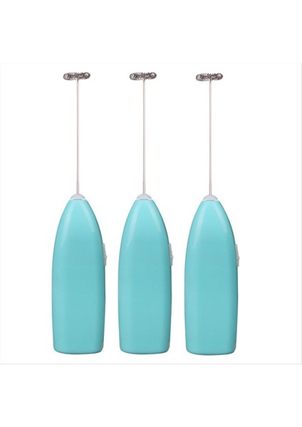 Tamamen Otomatik Ajitatör Kahve Karışıcı Elektrikli Yumurta Çırpıcı Mini Yumurta Krem Çırpıcı Mavi (Yurt Dışından)