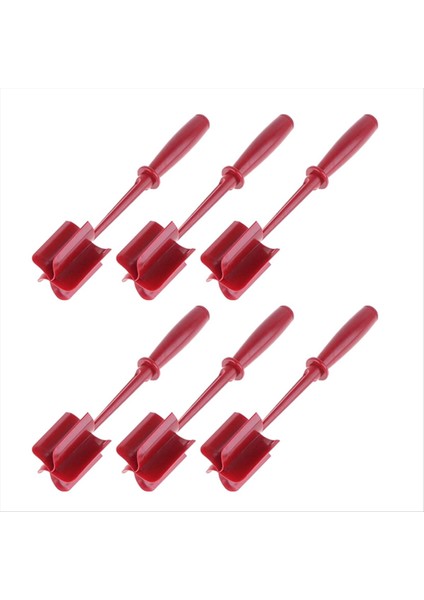 Mutfak Et Öğütücü Masher Isıya Dayanıklı Yapışmaz Hamburger Helikopter Patates Taşıcı Aracı Mutfak Gadgets Kırmızı (Yurt Dışından)