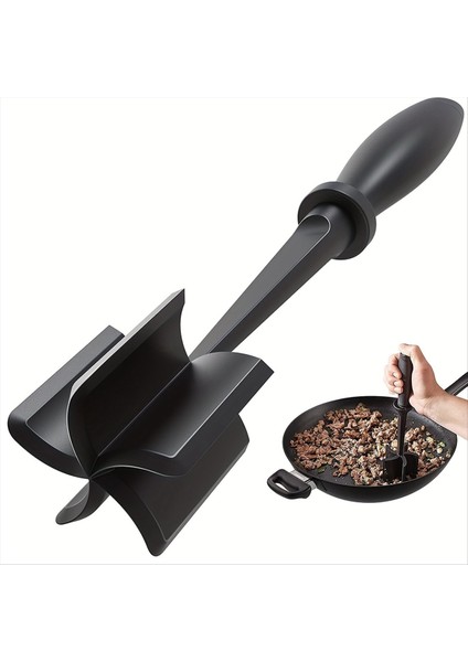 Mutfak Et Öğütücü Masher Isıya Dayanıklı Yapışmaz Hamburger Helikopter Patates Taşıcı Aracı Mutfak Gadgets Kırmızı (Yurt Dışından) fiyatları