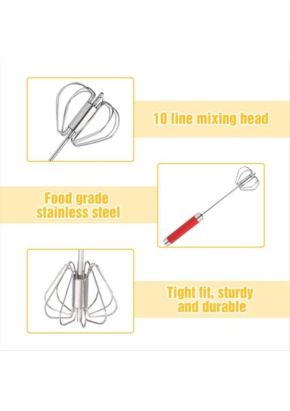Yarı Otomatik Yumurta Çırpıcı Ev El Manuel Paslanmaz Çelik Yumurta Çırpıcısı Basın ve Döndür (Yurt Dışından) indirimleri