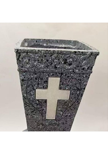 Crosses Mezarlık Saksı Mezarlık Vazısı Çivili Mezar Taşı ile Anma Çiçek Standı Saksı Ekran (Yurt Dışından) modelleri