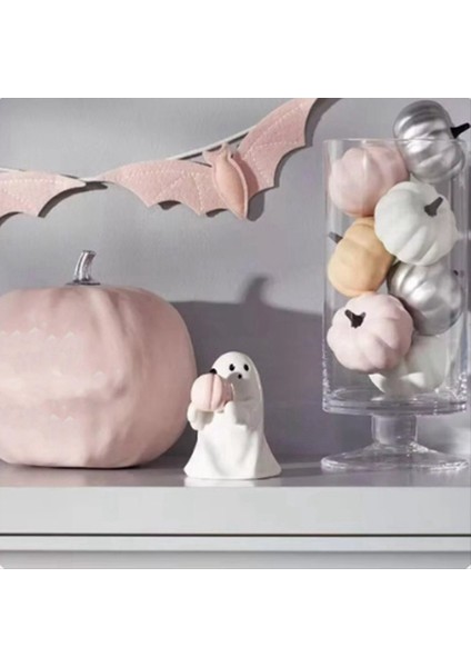 Cadılar Bayramı Reçine Hayalet Tutma Pumpkin Bahçe Heykeli Süsler Sahne Dekorasyonu Çok Alan Reçine El Sanatları (Yurt Dışından) indirimleri