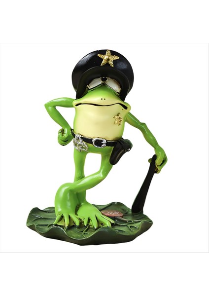 Kurbağa Şeyleri Figürinler Kurbağa Basketbol Oyuncusu Hediyesi Bu Eşsiz Kurbağa Heykeli Evinize Modern Bir Dokunuş Katıyor Oturma Odası C (Yurt Dışından)