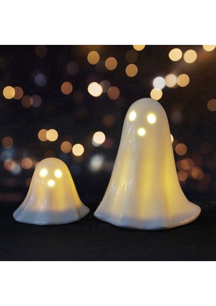 Cadılar Bayramı Seramik Hayalet Set Masaüstü Süsleri Perili Ev Kaçış Odası Süslemeleri Noel ve Cadılar Bayramı Için Uygun (Yurt Dışından)