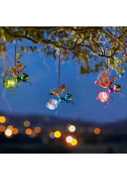 LED Peri Işık Dış Mekan Dış Mekan Dökümlü Asma Ağaç Süslemesi Çit Bahçesi Sanat Dekoru Mor (Yurt Dışından) modelleri