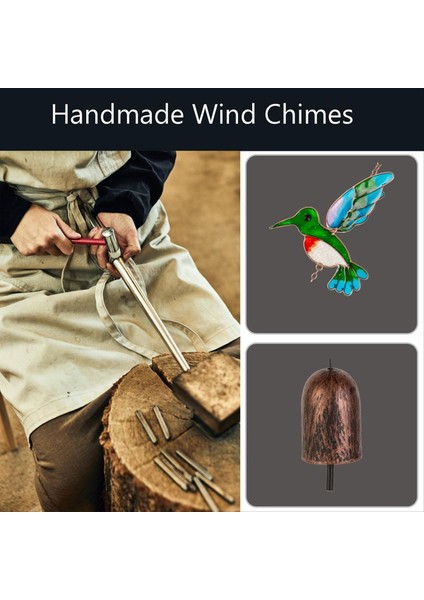 Lekeli Kuş Suncatcher Kuş Kristal Top Prizmaları Asılı Kristal Süsleme Yeşil Çanlar (Yurt Dışından) fırsatları