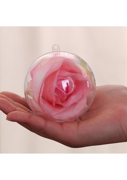 5pc Düğün Noel Tress Asılı Süslemeler Top Şeffaf Açık Plastik Açık Süsleme Çocuklar Diy Partisi 20 cm (Yurt Dışından) indirimleri