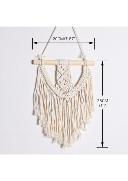 Vintage Ins Nordic Goblen El Dokuma Dekorasyonları Küçük Duvara Montajlı Ev Dekorasyon Kapalı Dekorasyon Rüyası Yakalama (Yurt Dışından) fiyatları