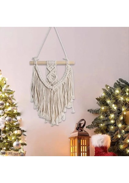 Vintage Ins Nordic Goblen El Dokuma Dekorasyonları Küçük Duvara Montajlı Ev Dekorasyon Kapalı Dekorasyon Rüyası Yakalama (Yurt Dışından) fırsatları